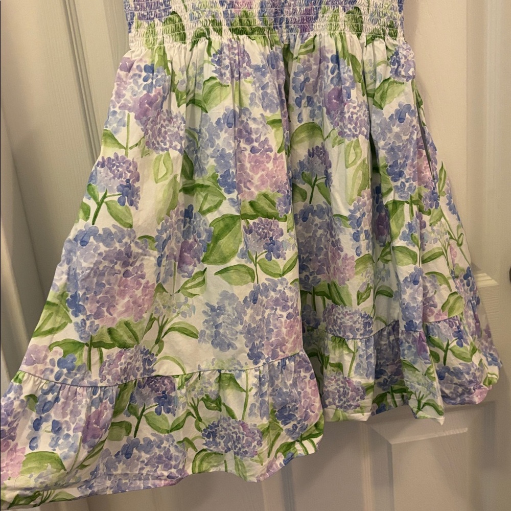 Hill House Elizabeth Nap Dress – Purple Hydrangea – Small - Picture 8 of 10